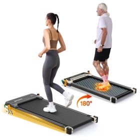 Akluer Walking Pad with Incline, 2-in-1 Under Desk Treadmill and Shiatsu Foot Massager Quiet 2.5HP Portable Treadmill for Home Office with LED Display Akluer Walking Pad with Incline, 2-in-1 Under Desk Treadmill and Shiatsu Foot Massager Quiet 2.5HP Portable Treadmill for Home Office with LED Display